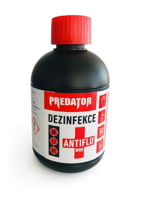Predator antiflu dez. 300ml virucid ruce - Kosmetika Hygiena a ochrana pro ruce Dezinfekce